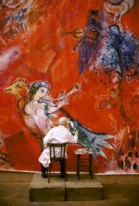 Visite guidée de l'exposition Chagall, le triomphe de la musique. Le samedi 16 janvier 2016 à Paris19. Paris.  11H00